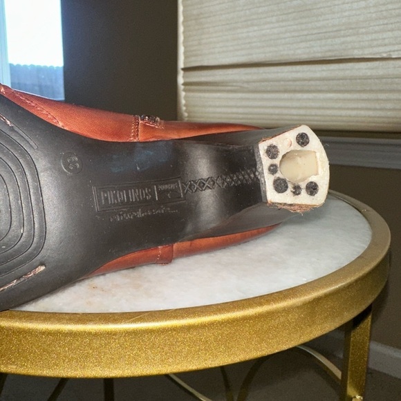 Pikolinos Brown Leather Ankle Boots with zipper - Size 39 - Picture 8 of 8